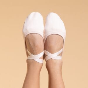 Sapatilha em Lona Dupla e Streech até o Calcanhar cor SALMON Ref: 09